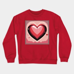 valentine's day t-shirt design 2 Crewneck Sweatshirt